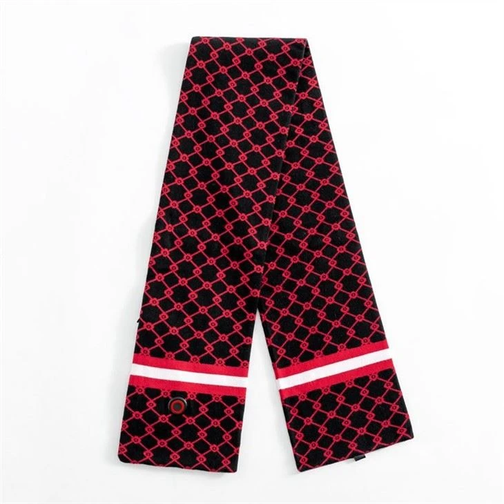 red stripes on black